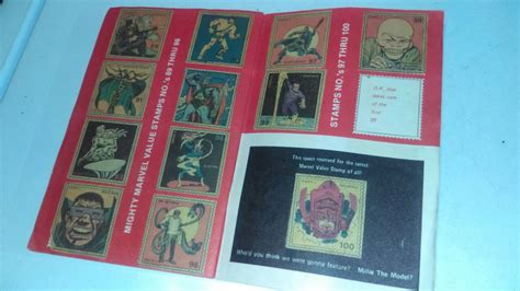 Rick warren has been a stamp expert for 60 years. Marvel Value Stamp Books; what are they worth? - Comics ...