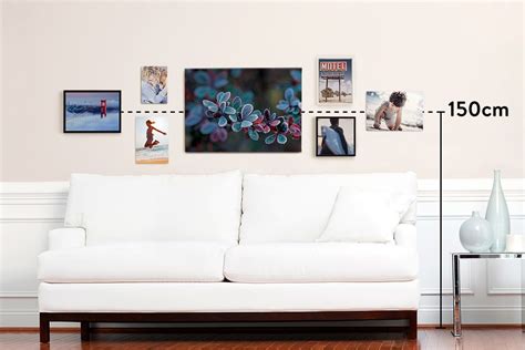 How High Should You Hang Pictures Over A Sofa Baci Living Room