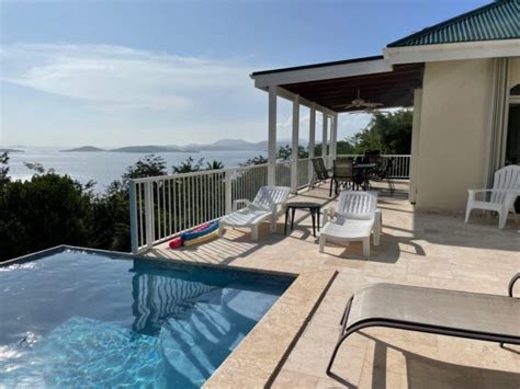 Real Estate Spotlight Magnificent Pool Villa In Great Cruz Bay Is