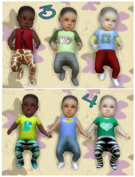 My Sims 4 Blog Baby Clothing And Skin By Tinwhistletoo