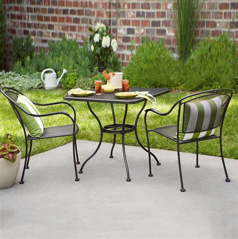 When painting furniture, apply primer and paint in thin coats and let dry thoroughly between coats. Image result for painting wrought iron garden furniture ...
