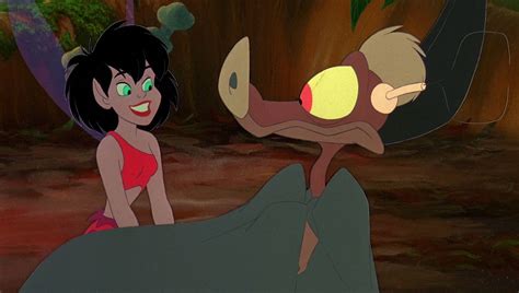 Crysta And Batty From Ferngully 20th Century Fox Non Disney Princesses Animated Movies
