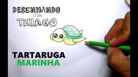TARTARUGA MARINHA Desenhando Com Thiago YouTube