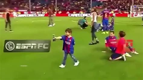 Thiago Messi Vs Ronaldo Jr Tonton Sampai Habis Youtube