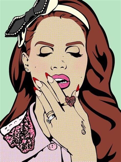 Pin By Sarah David On Pop Art Pop Art Comic Lana Del Rey Art Pop