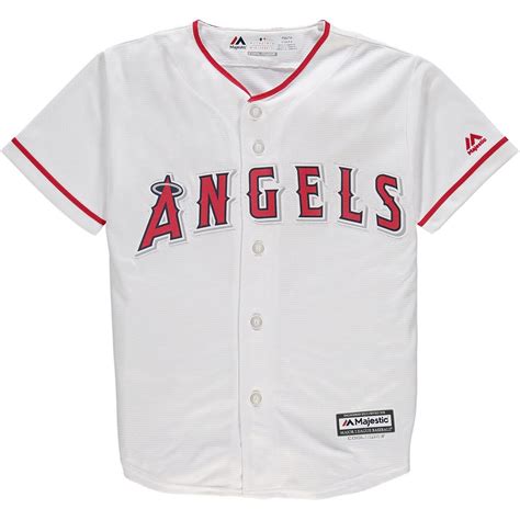 Youth Majestic Albert Pujols White Los Angeles Angels Official Cool