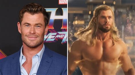 Chris Hemsworth Cont Que Su Desnudo En Thor Love And Thunder Fue Un