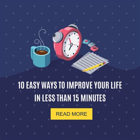 Easy Ways To Improve Your Life Square Template Visme