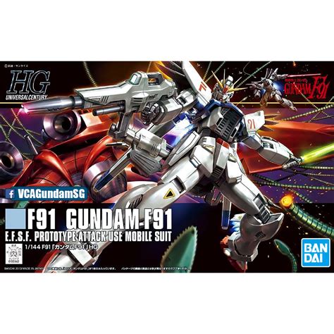 Gunpla High Grade Hguc 1144 Gundam F91 Vca Gundam Singapore