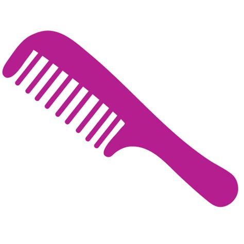 Fine Tooth Hair Comb Transparent Png And Svg Vector File