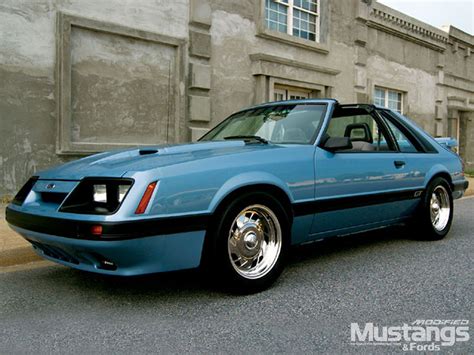 During The Rig Years 85 Mustang Mustang Svo Fox Body Mustang