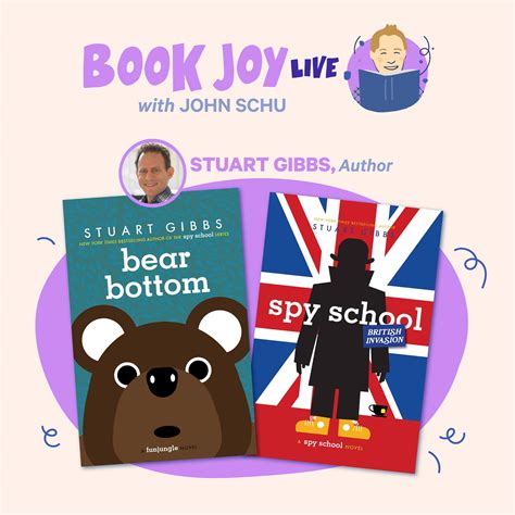 Book Joy Live With Stuart Gibbs
