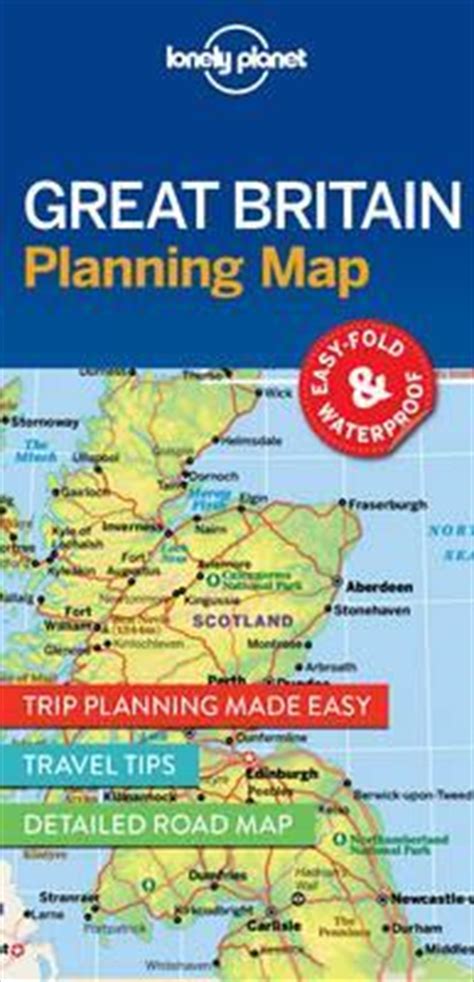 Buy Lonely Planet Great Britain Planning Map Online Sanity