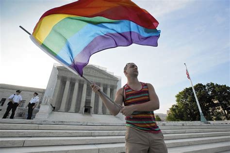 On Gay Marriage Supreme Court To Weigh Equal Rights And States Rights Los Angeles Times
