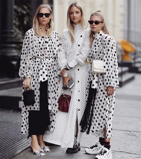 Black And White Polka Dot Dress Photos And Premium High Res