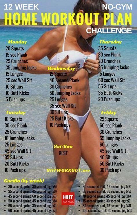 Workout Plan To Lose Weight At Home Workout Plan At Home Workouts
