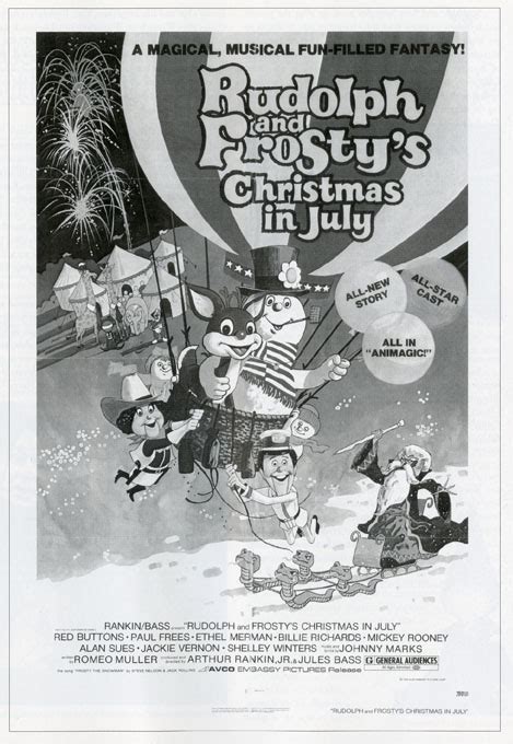 Rudolph And Frostys Christmas In July Christmas