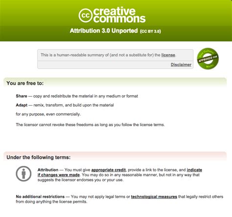 Best Practices for Citing Pictures with Creative Commons