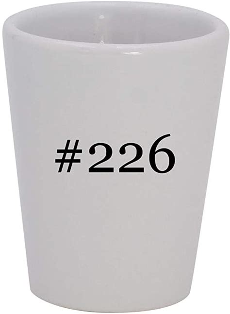 226 1 5oz Ceramic White Shot Glass Shot Glasses