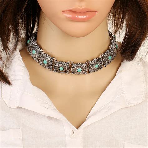 Lzhlq Hot Boho Collar Choker Necklace Statement Jewelry For Women