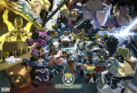 Overwatch Characters Wallpapers Wallpaper Cave
