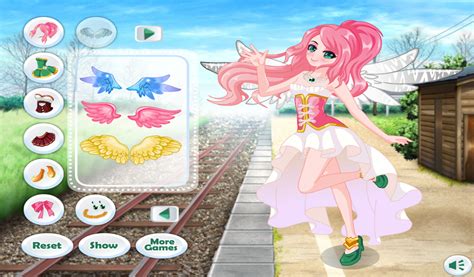 Dress Up Angel Anime Girl Game Girls Gamesukappstore For