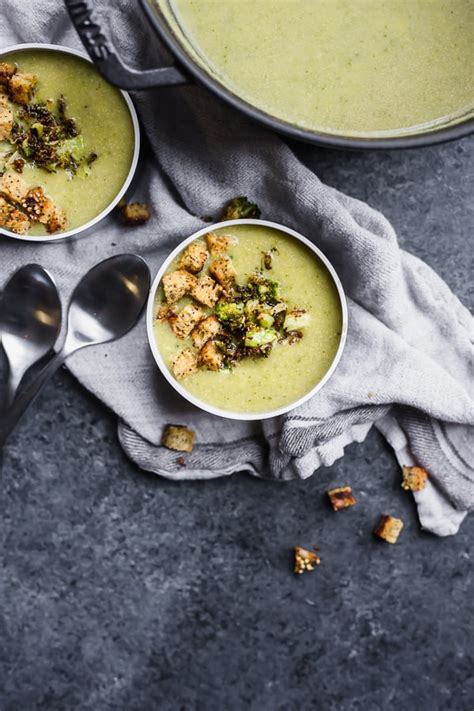 Creamy Vegan Broccoli Soup Fooduzzi