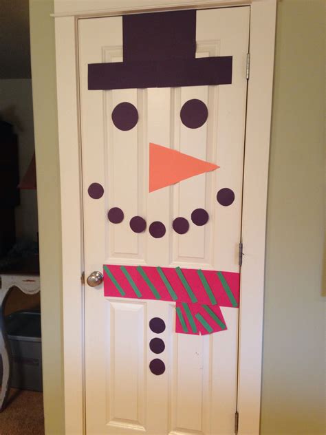Frosty The Snowman Door Diychristmasdecor Emmett Birthday Snowman