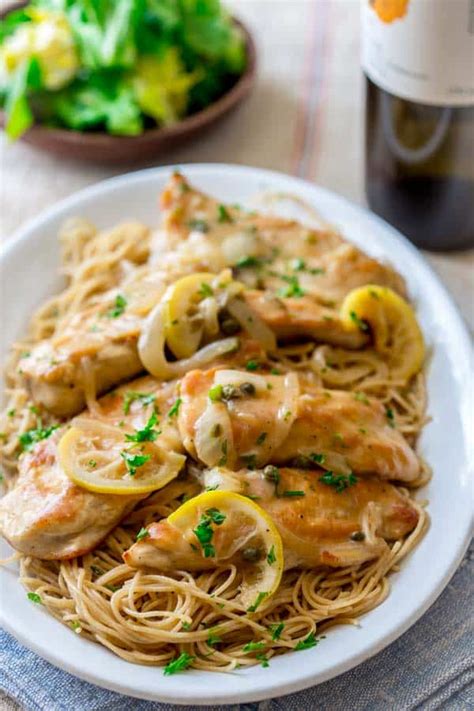 Chicken is light and mostly lean, which will keep the calorie count and the fat content of your meal on the lower end. healthy chicken piccata - Healthy Seasonal Recipes