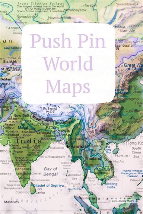 Check Out Our Custom Push Pin World Maps At Explore Your
