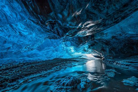 River Water Ice Cave Hd Wallpaper Wallpaper Flare