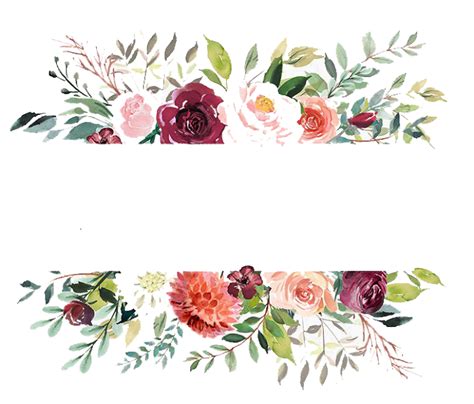 Watercolor Flower Png Free Download Png Mart