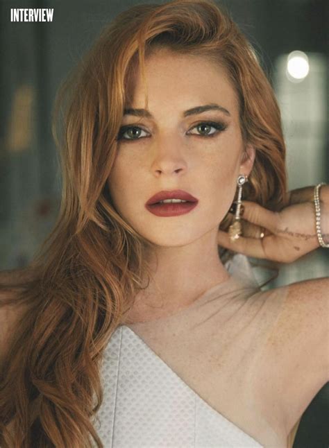 Lindsay Lohan Marie Claire Magazine Uk November Issue Celebmafia