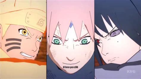 Naruto Shippuden Ultimate Ninja Storm Naruto Sasuke Sakura Vs Kaguya Story Battle