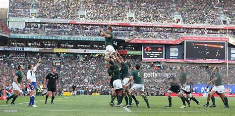 Eben Etzebeth Of South Africa Wins The Lineout Ball During The Rugby