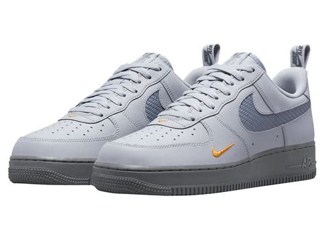 Nike Air Force 1 Low Grey Orange Dr0155 001