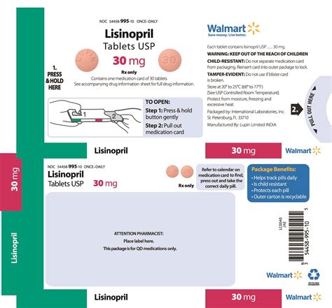 Lisinopril International Laboratories Llc Fda Package Insert Page 7