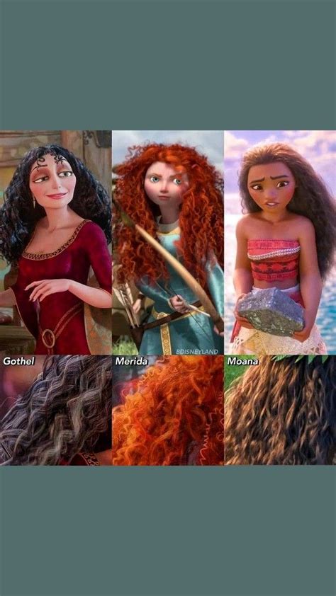 Disney Characters With Curly Hairwhich One Is Your Favourite