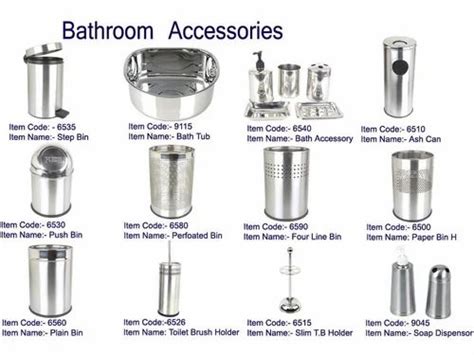 Bathroom Accessories Names In English With Pictures Image Of Bathroom And Closet