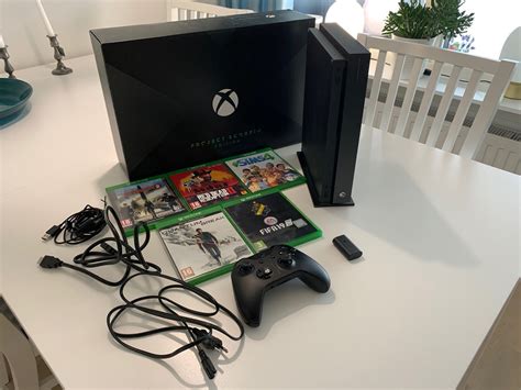 Xbox One X Project Scorpion Edition 5st Spel 406727363 ᐈ Köp På