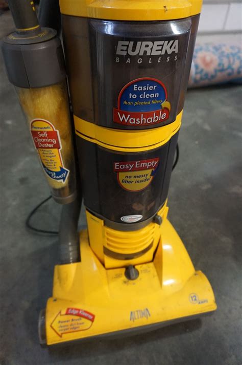 Yellow Eureka Bagless Vacuum Big Valley Auction