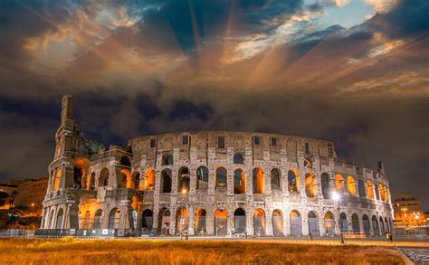 Roma Colosseum Italy Colosseum Ancient Rome Italy Hd Wallpaper