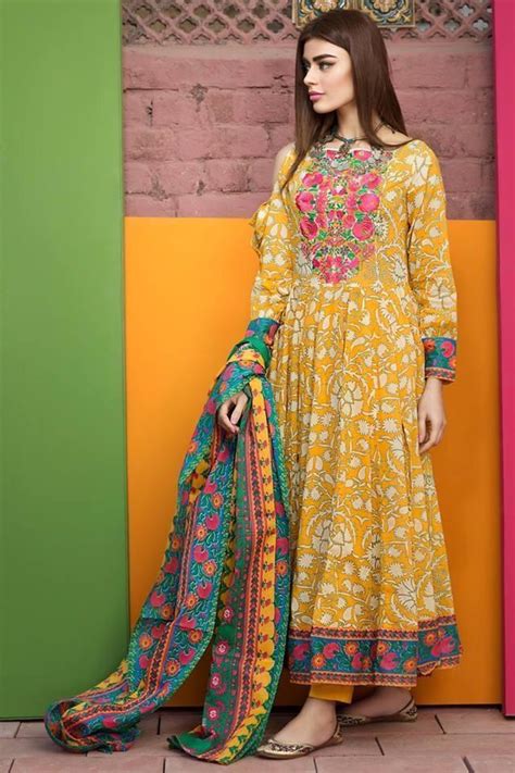 Pakistani Formal Dress By Khaadi Multi Threads Embroidery Nameera By Farooq