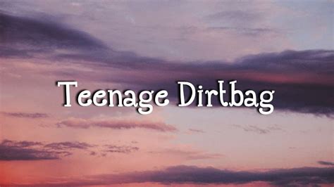 One Direction Teenage Dirtbag Lyrics Youtube