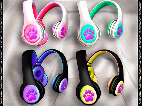 The Sims Resource Na874 Headphones Child