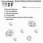 Follow The Directions Worksheet