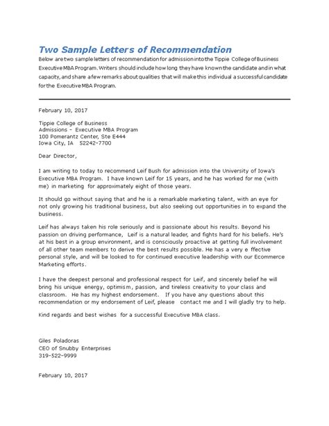 Professional Letter Of Recommendation For Colleague Templates At