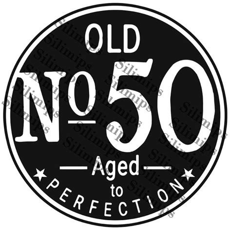 Old Number 50 Png Svg Clipart50th Cut File For Cricut Old Etsy