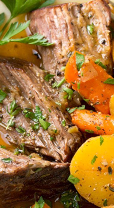 We first start with one. Pot Roast with Potatoes and Carrots | Roasted potatoes and ...