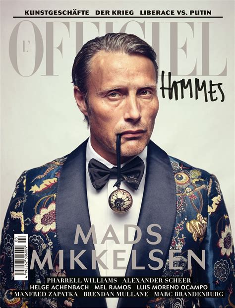 Mads Mikkelsen Covers L'Officiel Hommes Germany in Louis Vuitton | The Fashionisto